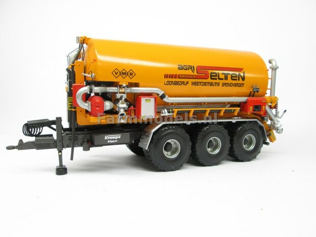 Krampe Haakarm carrier THL 30 L met afzetcontainer Big Body 750 1:32 Wiking WK77826