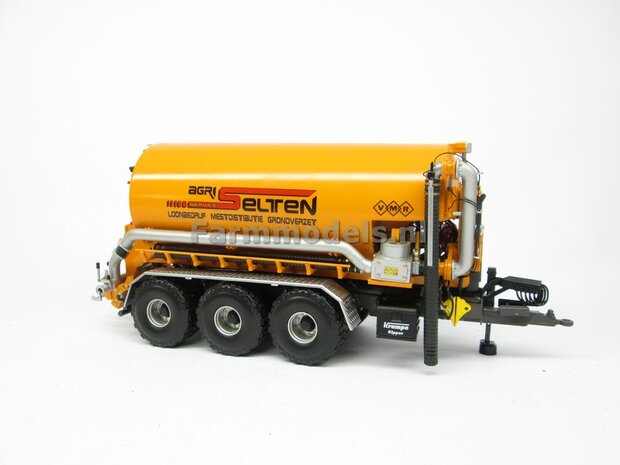 Krampe Haakarm carrier THL 30 L met afzetcontainer Big Body 750 1:32 Wiking WK77826