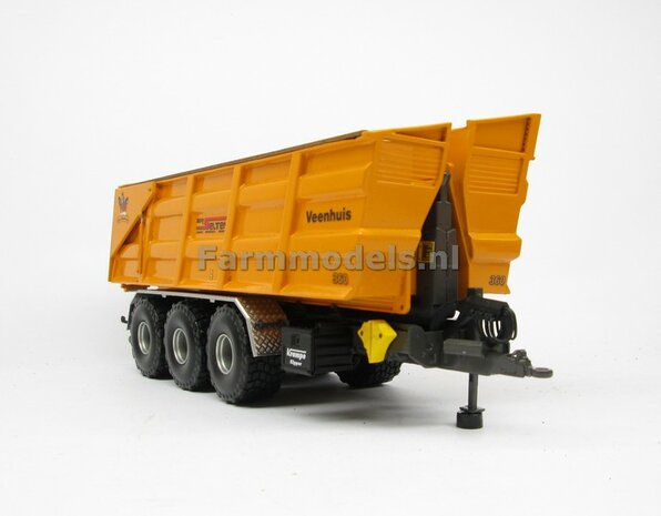 Krampe Haakarm carrier THL 30 L met afzetcontainer Big Body 750 1:32 Wiking WK77826