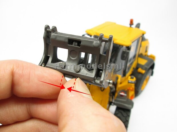 Volvo L60H Shovel 2023, Michelin banden+ Volvo VAB-STD snelwissel + bak 1:32 AT3200120  NB2B  LAST ONE/OP=OP