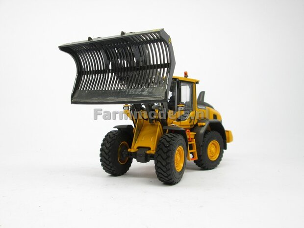 Volvo L60H Shovel 2023, Michelin banden+ Volvo VAB-STD snelwissel + bak 1:32 AT3200120  NB2B  LAST ONE/OP=OP