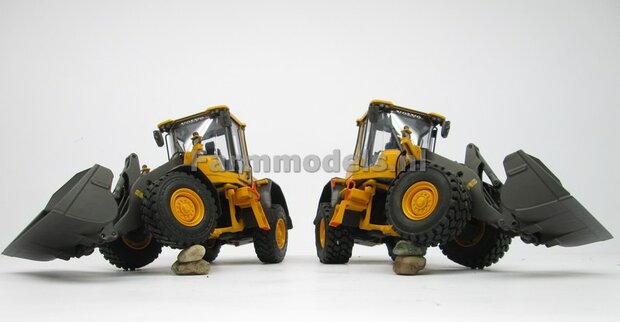 2x Brede Shovel banden,  &Oslash; 47 mm geschikt voor velgen Volvo L serie agri Collectables/ Farmmodels 1:32   