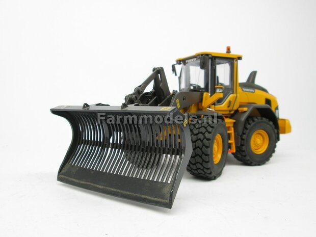 &Oslash; 47 mm: 2x Brede Shovel banden geschikt voor velgen Volvo L serie agri Collectables/ Farmmodels 1:32   