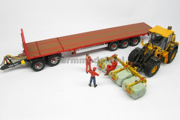 BOUWKIT: MEIJER balenklem Jumbo CKM 3 BOUWKIT voor o.a. snelwissel koppeling 510005 t/m 510095 &amp; Volvo VAB-STD van AT &amp; Claas Torion/ Liebherr L 556 van Wiking modellen 1:32 (HTD)