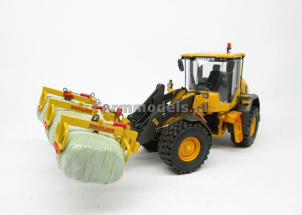 BOUWKIT: MEIJER balenklem Jumbo CKM 3 BOUWKIT voor o.a. snelwissel koppeling 510005 t/m 510095 &amp; Volvo VAB-STD van AT &amp; Claas Torion/ Liebherr L 556 van Wiking modellen 1:32 (HTD)