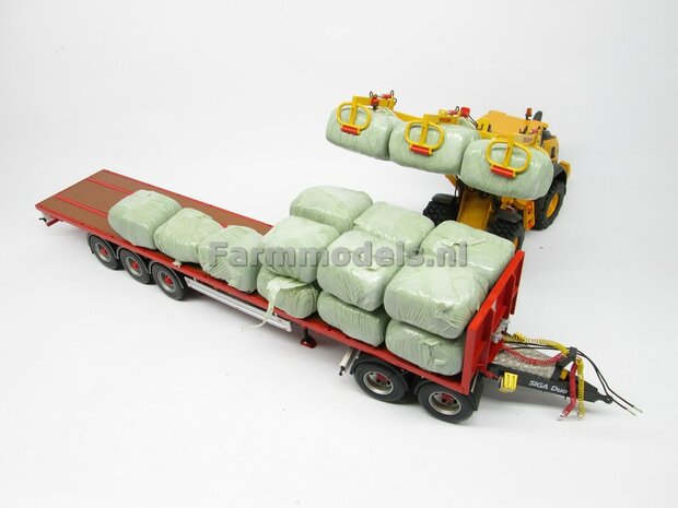 BOUWKIT: MEIJER balenklem Jumbo CKM 3 BOUWKIT voor o.a. snelwissel koppeling 510005 t/m 510095 &amp; Volvo VAB-STD van AT &amp; Claas Torion/ Liebherr L 556 van Wiking modellen 1:32 (HTD)