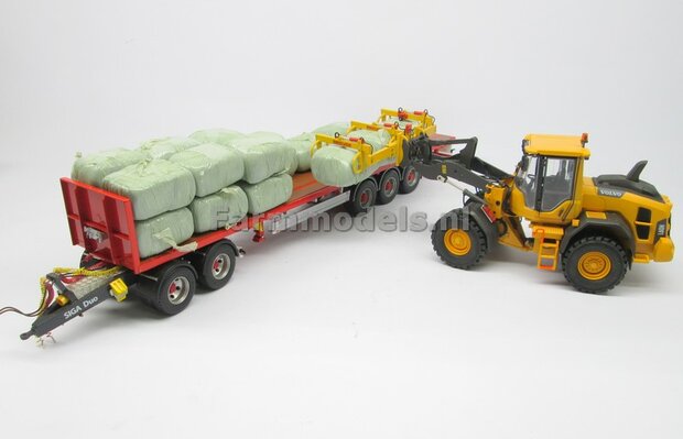 BOUWKIT: MEIJER balenklem Jumbo CKM 3 BOUWKIT voor o.a. snelwissel koppeling 510005 t/m 510095 &amp; Volvo VAB-STD van AT &amp; Claas Torion/ Liebherr L 556 van Wiking modellen 1:32 (HTD)