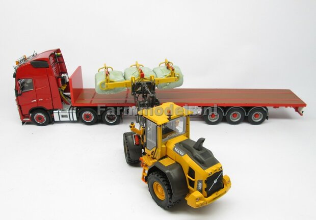 BOUWKIT: MEIJER balenklem Jumbo CKM 3 BOUWKIT voor o.a. snelwissel koppeling 510005 t/m 510095 &amp; Volvo VAB-STD van AT &amp; Claas Torion/ Liebherr L 556 van Wiking modellen 1:32 (HTD)