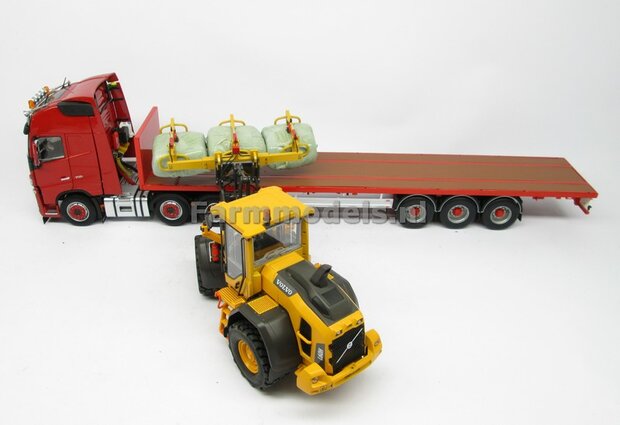 BOUWKIT: MEIJER balenklem Jumbo CKM 3 BOUWKIT voor o.a. snelwissel koppeling 510005 t/m 510095 &amp; Volvo VAB-STD van AT &amp; Claas Torion/ Liebherr L 556 van Wiking modellen 1:32 (HTD)