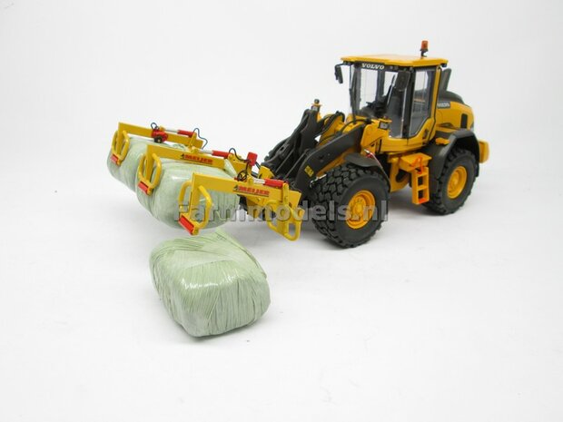 BOUWKIT: MEIJER balenklem Jumbo CKM 3 BOUWKIT voor o.a. snelwissel koppeling 510005 t/m 510095 &amp; Volvo VAB-STD van AT &amp; Claas Torion/ Liebherr L 556 van Wiking modellen 1:32 (HTD)