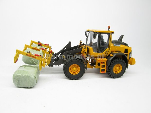 BOUWKIT: MEIJER balenklem Jumbo CKM 3 BOUWKIT voor o.a. snelwissel koppeling 510005 t/m 510095 &amp; Volvo VAB-STD van AT &amp; Claas Torion/ Liebherr L 556 van Wiking modellen 1:32 (HTD)