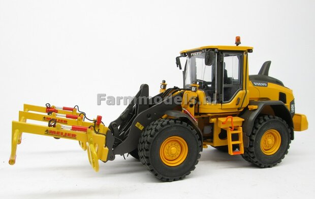 BOUWKIT: MEIJER balenklem Jumbo CKM 3 BOUWKIT voor o.a. snelwissel koppeling 510005 t/m 510095 &amp; Volvo VAB-STD van AT &amp; Claas Torion/ Liebherr L 556 van Wiking modellen 1:32 (HTD)