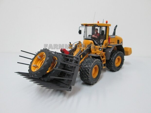 BECO Grasvork Shovel Voorbeeld foto&#039;s geschikt voor koppeling snelwissels 55001 t/m 55050 &amp; Volvo VAB-STD 1:32