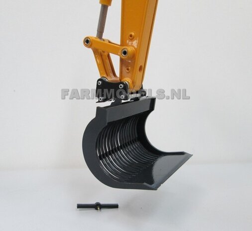 Puinriek Grof BOUWKIT voor snelwisselset 68000-68025 Rupskraan ROS New Holland / Hitachi 1:32 (HTD)