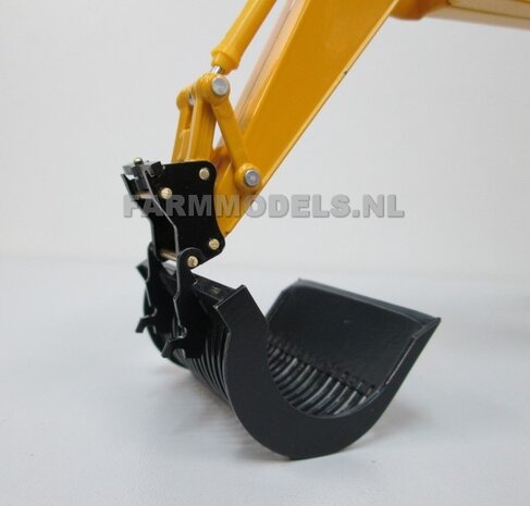 Puinriek Grof BOUWKIT voor snelwisselset 68000-68025 Rupskraan ROS New Holland / Hitachi 1:32 (HTD)