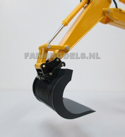 Puinriek Grof BOUWKIT voor snelwisselset 68000-68025 Rupskraan ROS New Holland / Hitachi 1:32 (HTD)