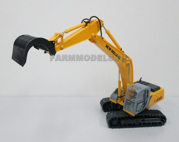 Puinriek Grof BOUWKIT voor snelwisselset 68000-68025 Rupskraan ROS New Holland / Hitachi 1:32 (HTD)