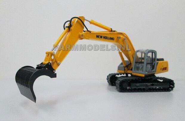 Puinriek Grof BOUWKIT voor snelwisselset 68000-68025 Rupskraan ROS New Holland / Hitachi 1:32 (HTD)