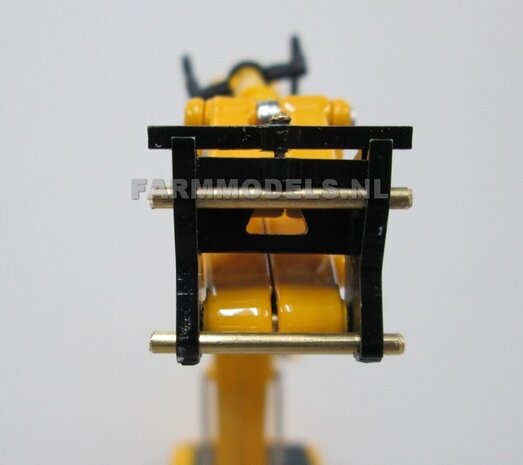 Snelwisselset BOUWKIT / connector set Rupskraan ROS New Holland / Hitachi &amp; Britains JCB etc. 1:32 (HTD)