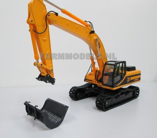 Puinriek Grof BOUWKIT voor snelwisselset 68000-68025 Rupskraan ROS New Holland / Hitachi 1:32 (HTD)