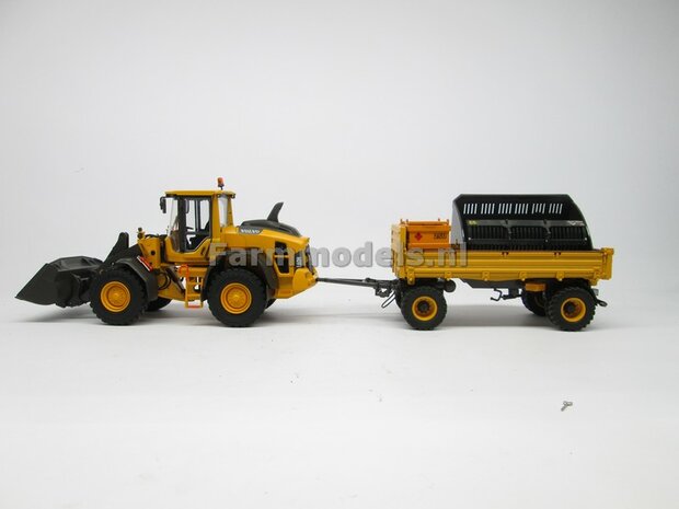 Opties Volvo L60H Shovel/ Voorbeeld foto&#039;s + VAB-STD snelwissel Brede banden etc. 1:32  AT3200120 