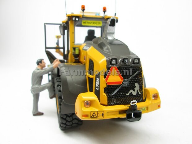 Opties Volvo L60H Shovel/ Voorbeeld foto&#039;s + VAB-STD snelwissel Brede banden etc. 1:32  AT3200120 