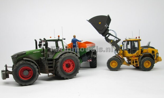 Opties Volvo L60H Shovel/ Voorbeeld foto&#039;s + VAB-STD snelwissel Brede banden etc. 1:32  AT3200120 