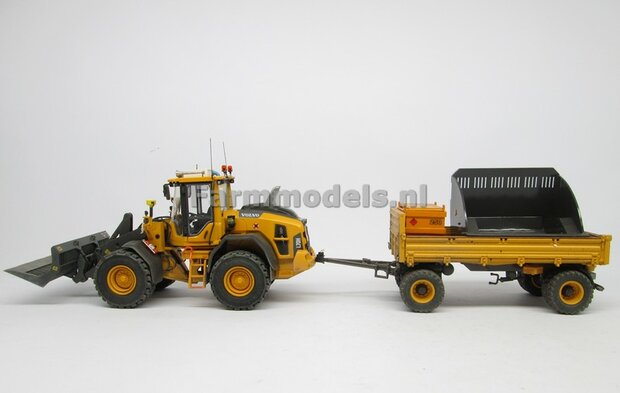 Opties Volvo L60H Shovel/ Voorbeeld foto&#039;s + VAB-STD snelwissel Brede banden etc. 1:32  AT3200120 