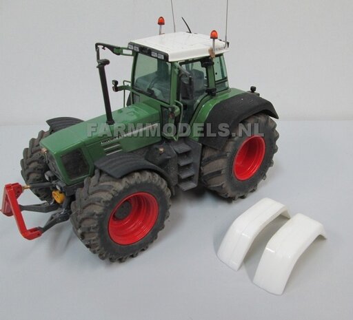 2x Extra brede spatbordverbreders Fendt 824 / 926 / 930 Weise (Gen I, II &amp; III)   1:32   