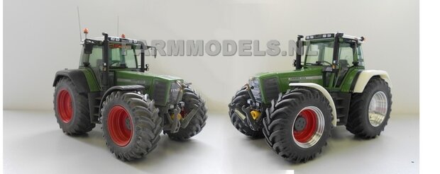 Inlegring verbreder vooras + Brede vooras Banden, geschikt voor Fendt 822/824/ 926 GEN I. WeiseToys               