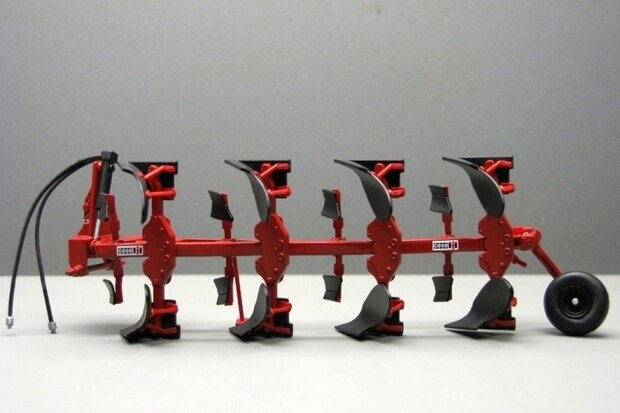 Case-IH 155 - 4 Schaar Wentelploeg 1:32 Replicagri  REP103    