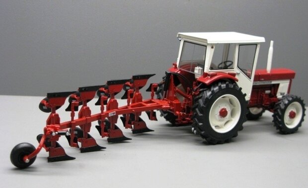 Case-IH 155 - 4 Schaar Wentelploeg 1:32 Replicagri  REP103    