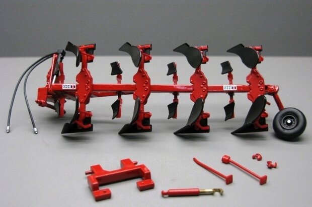 Case-IH 155 - 4 Schaar Wentelploeg 1:32 Replicagri  REP103    