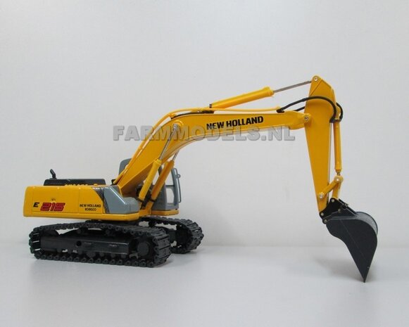 Slotenbak/ afwerkbak 90mm breed, geschikt voor snelwisselset 68000-68025 Rupskraan ROS New Holland / Hitachi / etc. 1:32