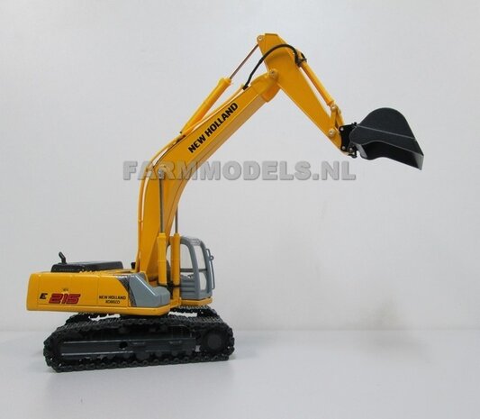 Slotenbak/ afwerkbak 90mm breed, geschikt voor snelwisselset 68000-68025 Rupskraan ROS New Holland / Hitachi / etc. 1:32