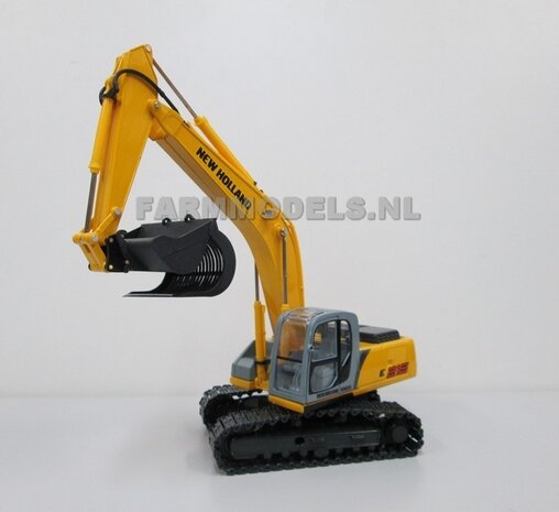 Puinriek Grof BOUWKIT voor snelwisselset 68000-68025 Rupskraan ROS New Holland / Hitachi 1:32 (HTD)