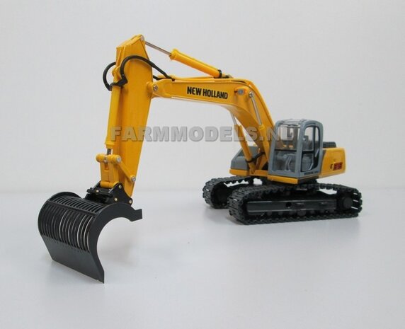 Puinriek Grof BOUWKIT voor snelwisselset 68000-68025 Rupskraan ROS New Holland / Hitachi 1:32 (HTD)