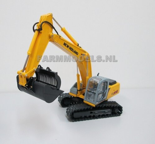 Puinriek Grof BOUWKIT voor snelwisselset 68000-68025 Rupskraan ROS New Holland / Hitachi 1:32 (HTD)