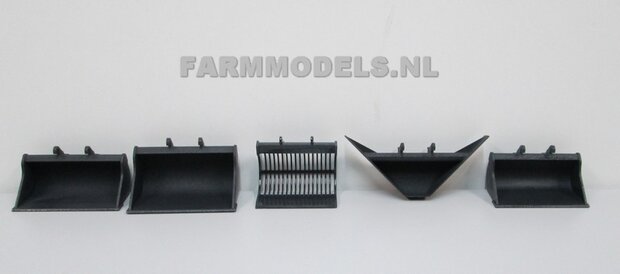 Kantel-Roteer Snelwisselset BOUWKIT connector set Rupskraan ROS New Holland / Hitachi. 1:32 (HTD)           