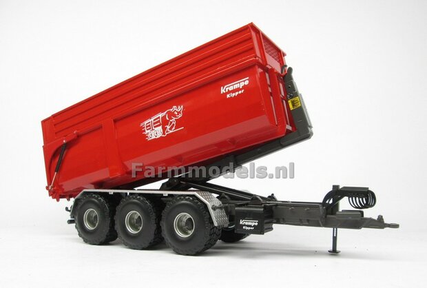 Krampe Haakarm carrier THL 30 L met afzetcontainer Big Body 750 1:32 Wiking WK77826