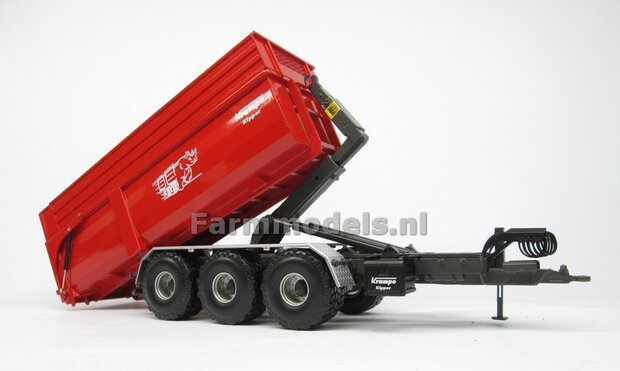 Krampe Haakarm carrier THL 30 L met afzetcontainer Big Body 750 1:32 Wiking WK77826