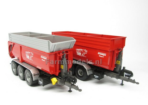 Krampe Haakarm carrier THL 30 L met afzetcontainer Big Body 750 1:32 Wiking WK77826