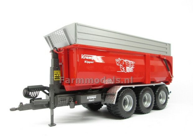 Krampe Haakarm carrier THL 30 L met afzetcontainer Big Body 750 1:32 Wiking WK77826