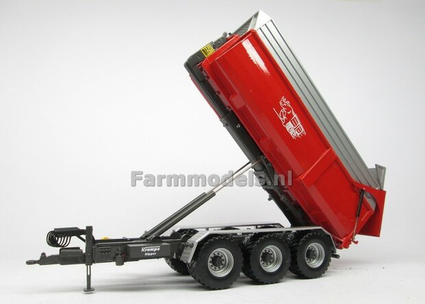 Krampe Haakarm carrier THL 30 L met afzetcontainer Big Body 750 1:32 Wiking WK77826