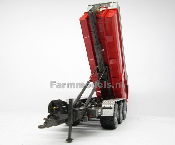 Krampe Haakarm carrier THL 30 L met afzetcontainer Big Body 750 1:32 Wiking WK77826