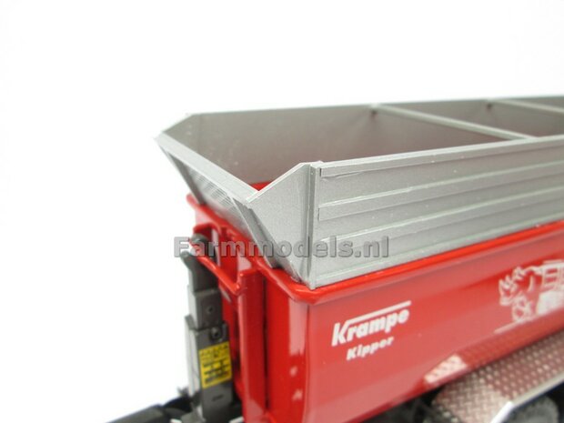 Krampe Haakarm carrier THL 30 L met afzetcontainer Big Body 750 1:32 Wiking WK77826