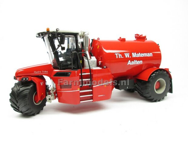 ND-VERVAET Hydro Trike, RED TANK + Th. W. Mateman LOGO 1:32 Marge Models  MM1819-Mateman-3