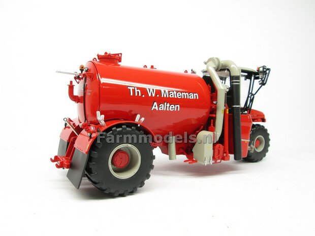 ND-VERVAET Hydro Trike, RED TANK + Th. W. Mateman LOGO 1:32 Marge Models  MM1819-Mateman-3