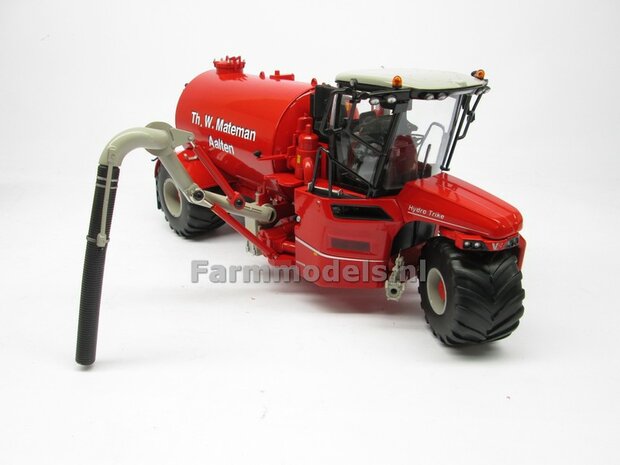 ND-VERVAET Hydro Trike, RED TANK + Th. W. Mateman LOGO 1:32 Marge Models  MM1819-Mateman-3