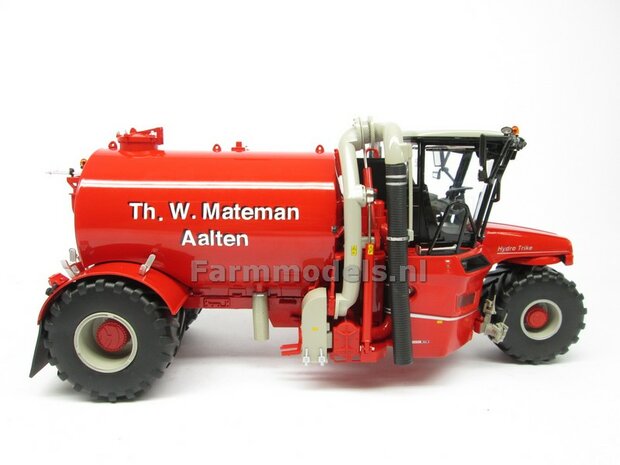 ND-VERVAET Hydro Trike, RED TANK + Th. W. Mateman LOGO 1:32 Marge Models  MM1819-Mateman-3